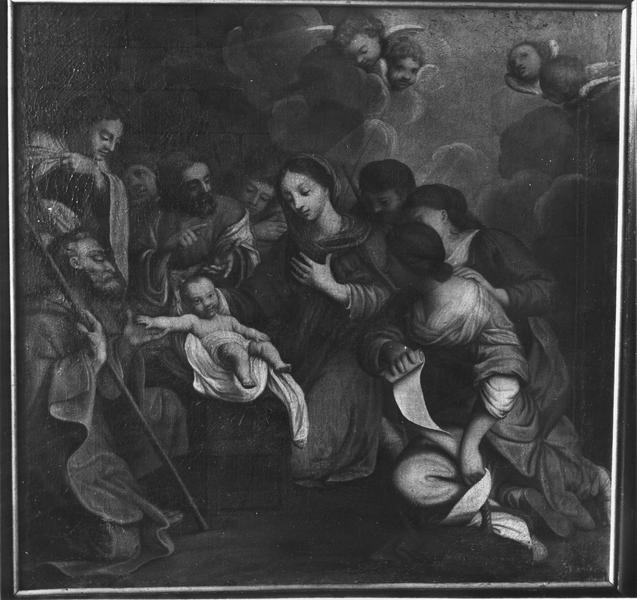 tableau : L'Adoration des bergers