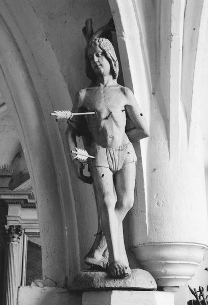 statue : Saint Sébastien - © Ministère de la Culture (France), Médiathèque du patrimoine et de la photographie (objets mobiliers), tous droits réservés