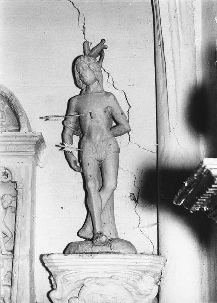 statue : Saint Sébastien - © Ministère de la Culture (France), Médiathèque du patrimoine et de la photographie (objets mobiliers), tous droits réservés