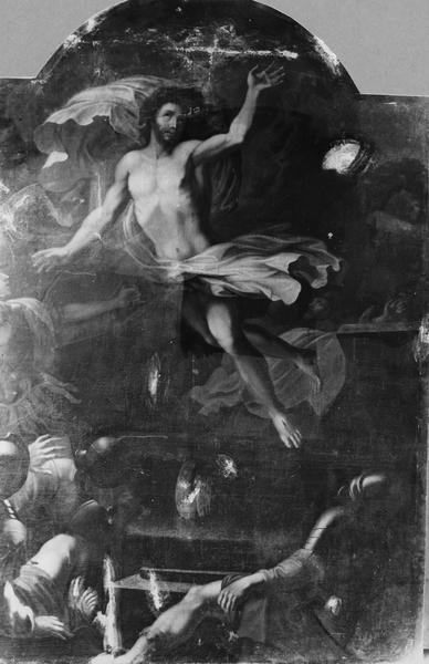 tableau : La Resurrection, détail
