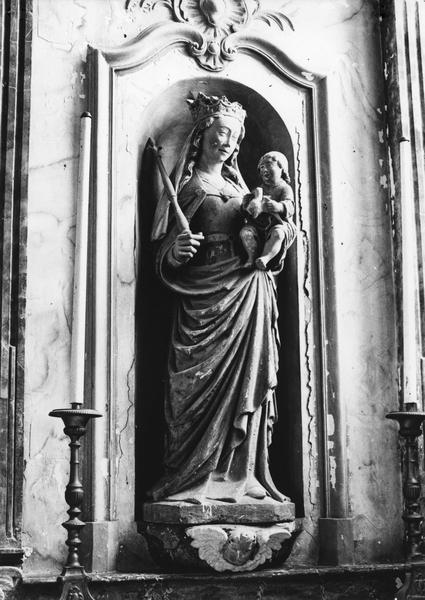 statue : Vierge à l'Enfant