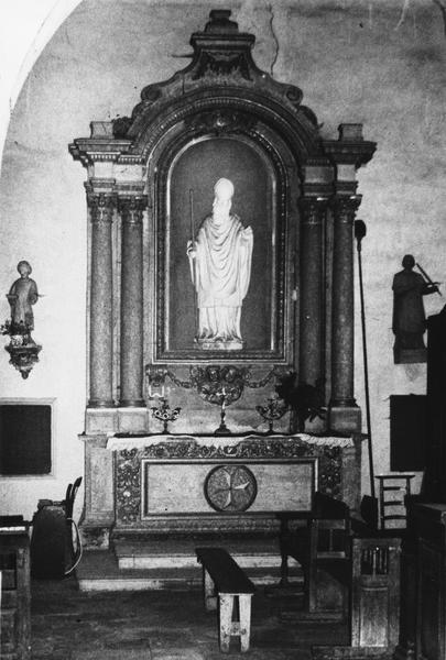 autel, retable (autel secondaire) de saint Nicolas