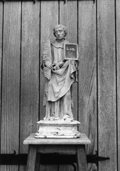 statue (statuette) : saint Etienne - © Ministère de la Culture (France), Médiathèque du patrimoine et de la photographie (objets mobiliers), tous droits réservés