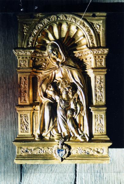 porte de tabernacle : Vierge à l'Enfant