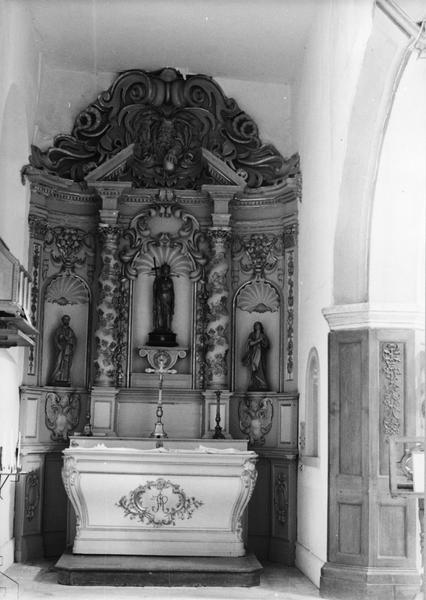 autel, retable (autel secondaire) - © Ministère de la Culture (France), Médiathèque du patrimoine et de la photographie (objets mobiliers), tous droits réservés