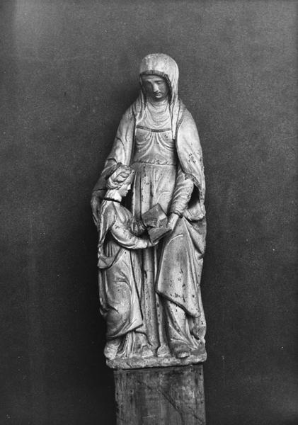 groupe sculpté : Sainte Anne et la Vierge