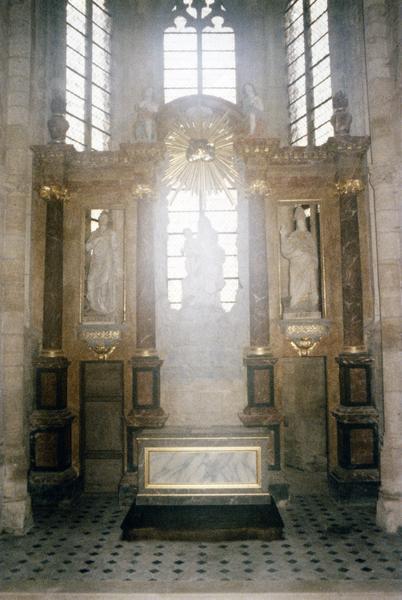 retable, statues du maître-autel