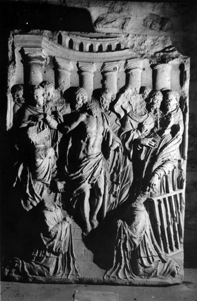 bas-relief : L'Apparition du Christ aux apôtres - © Ministère de la Culture (France), Médiathèque du patrimoine et de la photographie (objets mobiliers), tous droits réservés