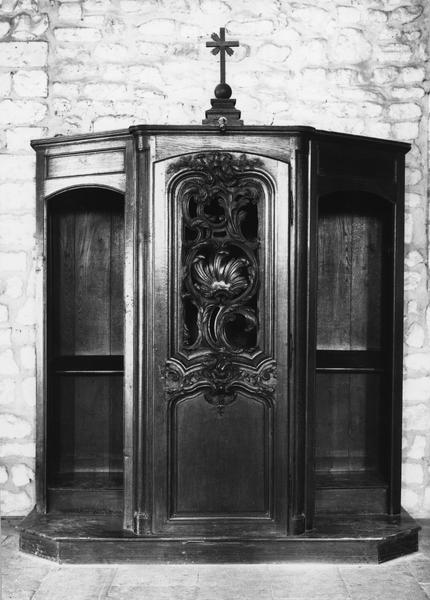 confessionnal - © Ministère de la Culture (France), Médiathèque du patrimoine et de la photographie (objets mobiliers), tous droits réservés