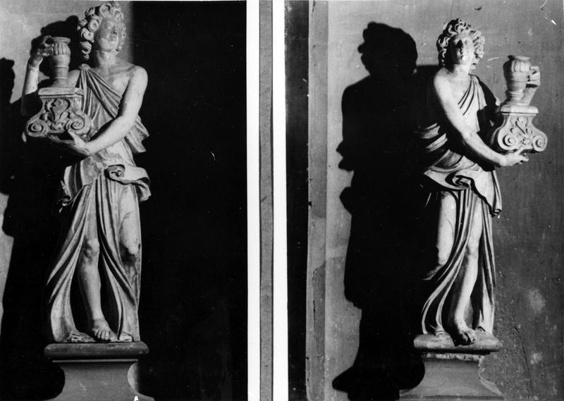 statues : deux Anges céroféraires - © Ministère de la Culture (France), Médiathèque du patrimoine et de la photographie (objets mobiliers), tous droits réservés