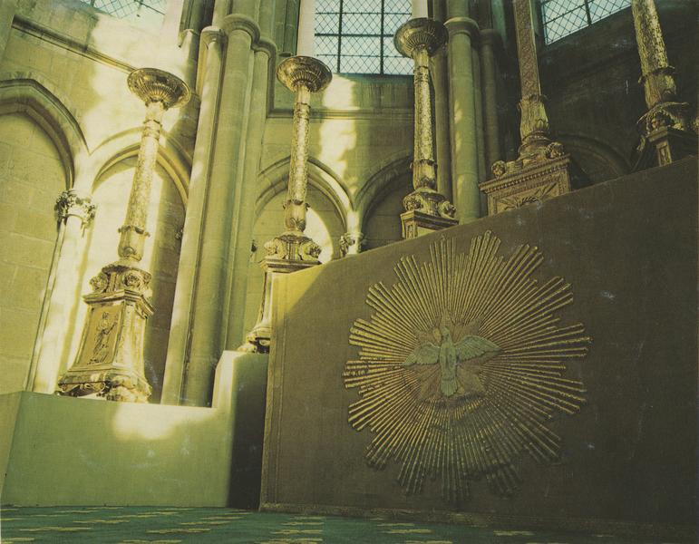 dais de procession, antependium du sacre de Charles X