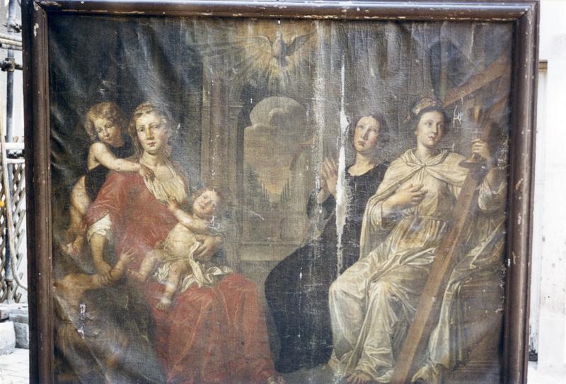 tableau : Sainte Hélène et la Charité