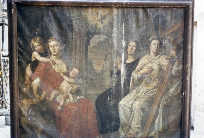 tableau : Sainte Hélène et la Charité