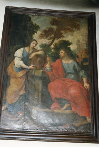 tableau, cadre : Le Christ et la Samaritaine au puits de Jacob - © Ministère de la Culture (France), Médiathèque du patrimoine et de la photographie (objets mobiliers), tous droits réservés