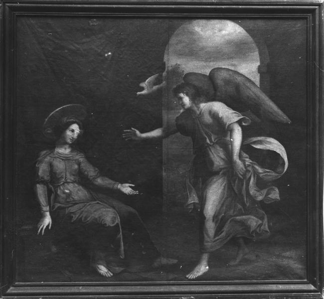 tableau : L'Annonciation - © Ministère de la Culture (France), Médiathèque du patrimoine et de la photographie (objets mobiliers), tous droits réservés