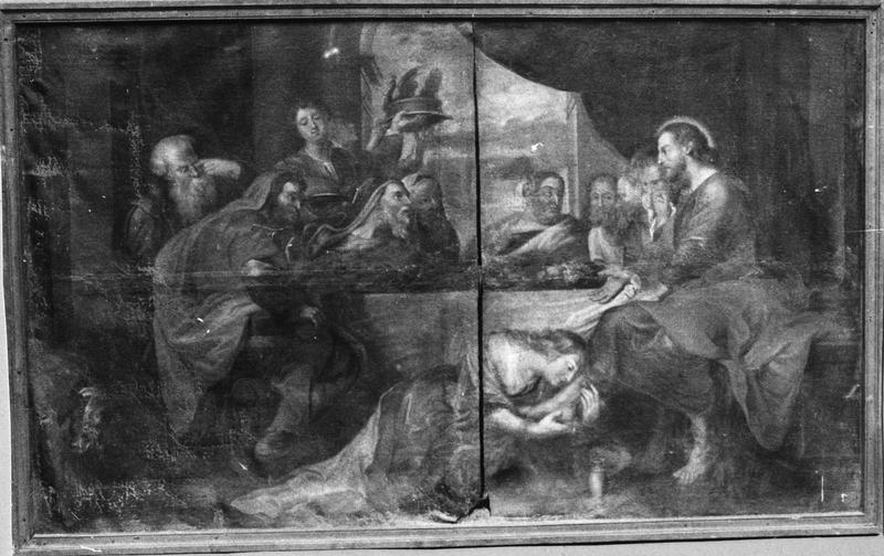 tableau : La Femme publique chez Simon le Pharisien - © Ministère de la Culture (France), Médiathèque du patrimoine et de la photographie (objets mobiliers), tous droits réservés
