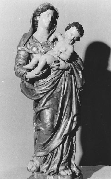 statue, console (statuette) : Vierge à l'Enfant
