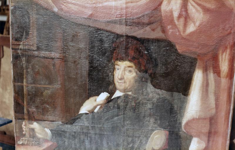 tableau : Portrait de l'avocat Charles Voillot
