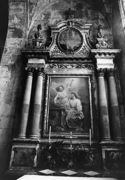 autel, retable, tableau : Saint Jean à Patmos - © Ministère de la Culture (France), Médiathèque du patrimoine et de la photographie (objets mobiliers), tous droits réservés