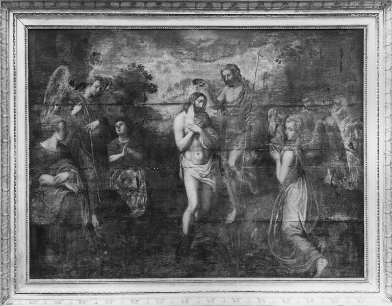 tableau, cadre : Le Baptême du Christ