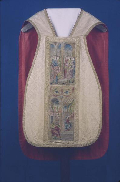 Chasuble de l'ornement de l'époque Louix XIV