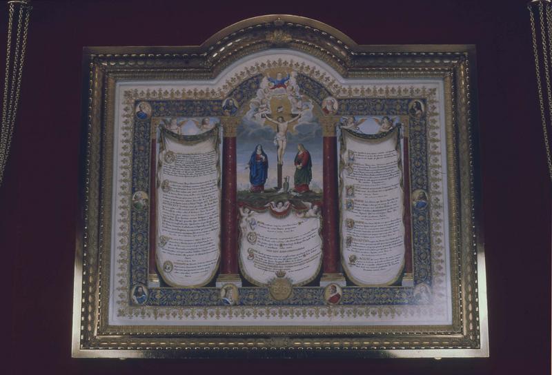 canon d'autel, service du sacre de Charles X