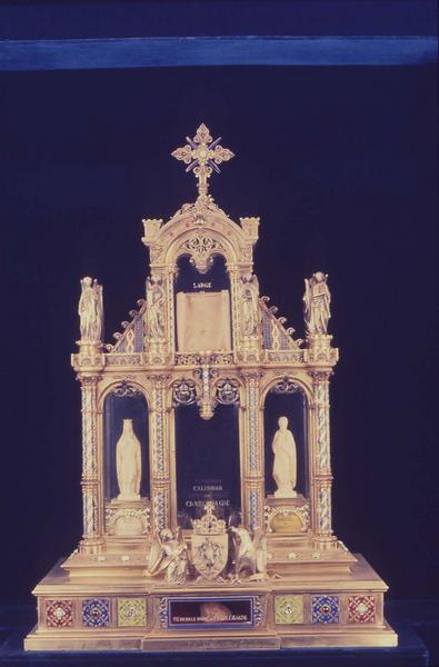 reliquaire du tasliman de Charlemagne - © Ministère de la Culture (France), Médiathèque du patrimoine et de la photographie (objets mobiliers), tous droits réservés