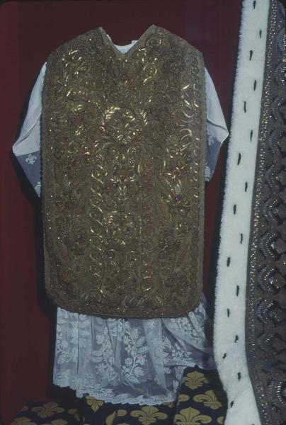 chasuble (ornement du sacre de Charles X)