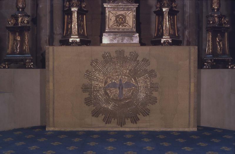 fragment de dais du sacre de Charles X (devant d'autel)