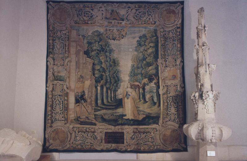 tapisserie : Cantique des Cantiques, pièce 4 : L'union des Epoux