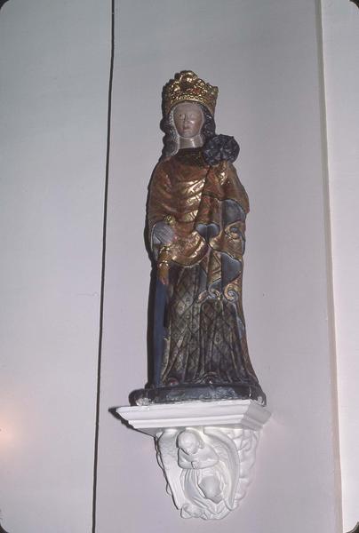 statue : Sainte Catherine - © Ministère de la Culture (France), Médiathèque du patrimoine et de la photographie (objets mobiliers), tous droits réservés