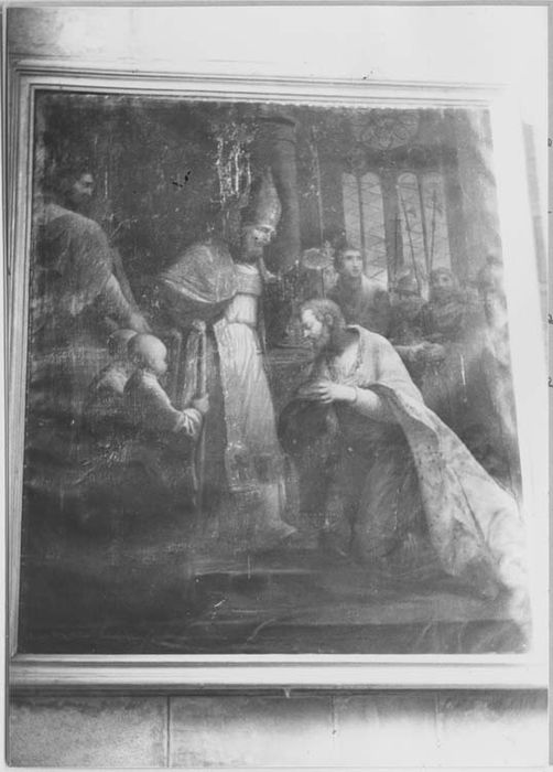 tableau : Baptême de Clovis
