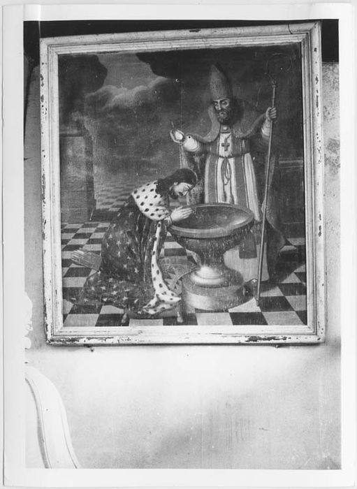 tableau : Baptême de Clovis
