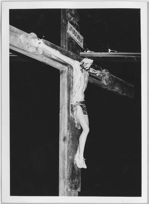 statue : Christ en croix - © Ministère de la Culture (France), Médiathèque du patrimoine et de la photographie, diffusion RMN-GP