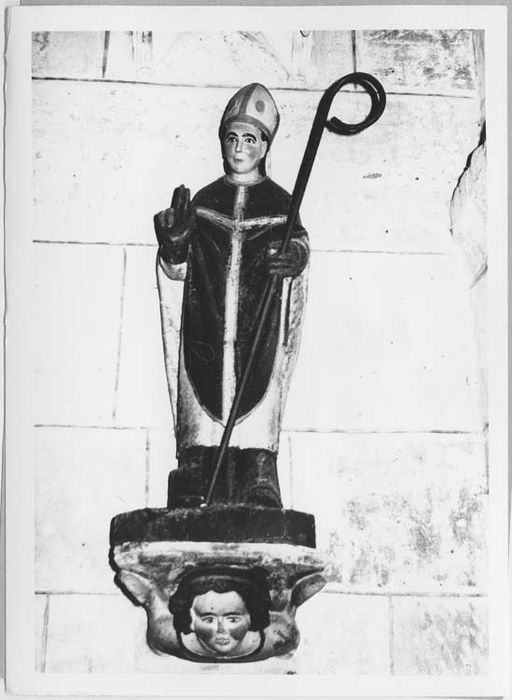 statue : Saint évêque - © Ministère de la Culture (France), Médiathèque du patrimoine et de la photographie, diffusion RMN-GP