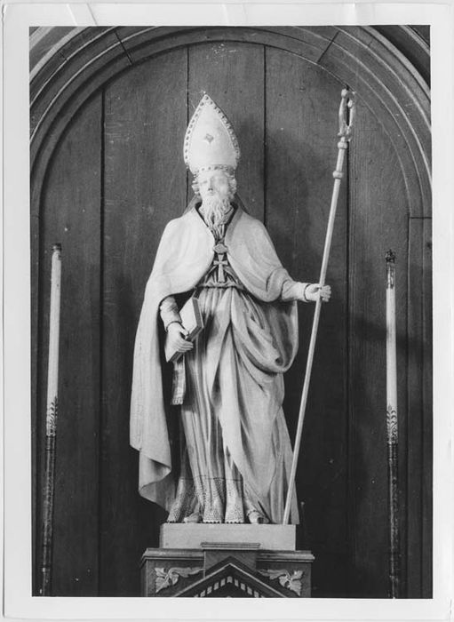 statue : Saint Nicolas - © Ministère de la Culture (France), Médiathèque du patrimoine et de la photographie, diffusion RMN-GP