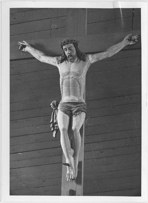 statue : Christ en croix - © Ministère de la Culture (France), Médiathèque du patrimoine et de la photographie, diffusion RMN-GP