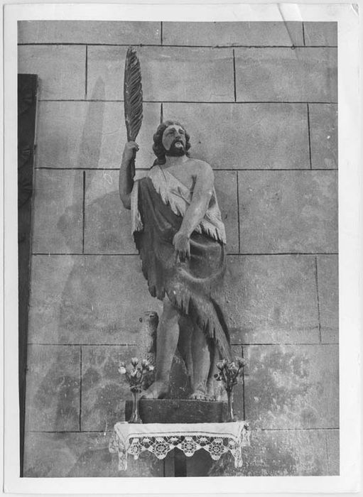 statue : Saint Jean-Baptiste - © Ministère de la Culture (France), Médiathèque du patrimoine et de la photographie, diffusion RMN-GP