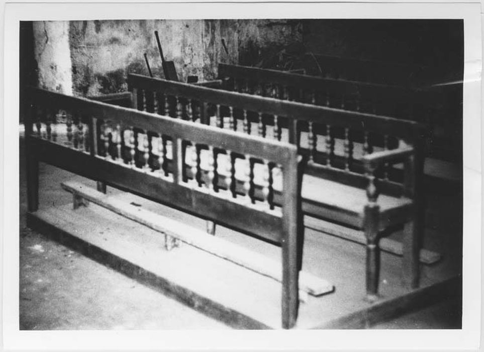 seize bancs de fidèles - © Ministère de la Culture (France), Médiathèque du patrimoine et de la photographie, diffusion RMN-GP