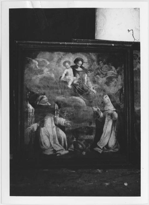 tableau : Vierge et saint Dominique - © Ministère de la Culture (France), Médiathèque du patrimoine et de la photographie, diffusion RMN-GP