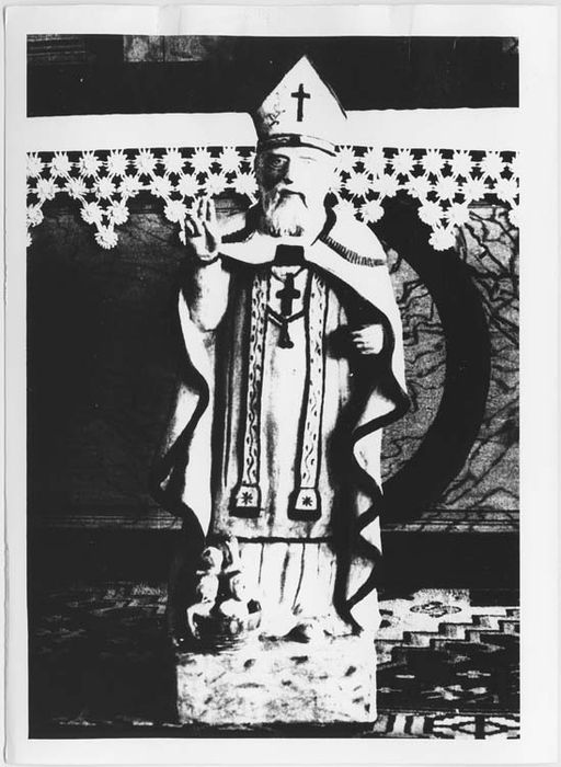 statue : Saint Nicolas - © Ministère de la Culture (France), Médiathèque du patrimoine et de la photographie, diffusion RMN-GP