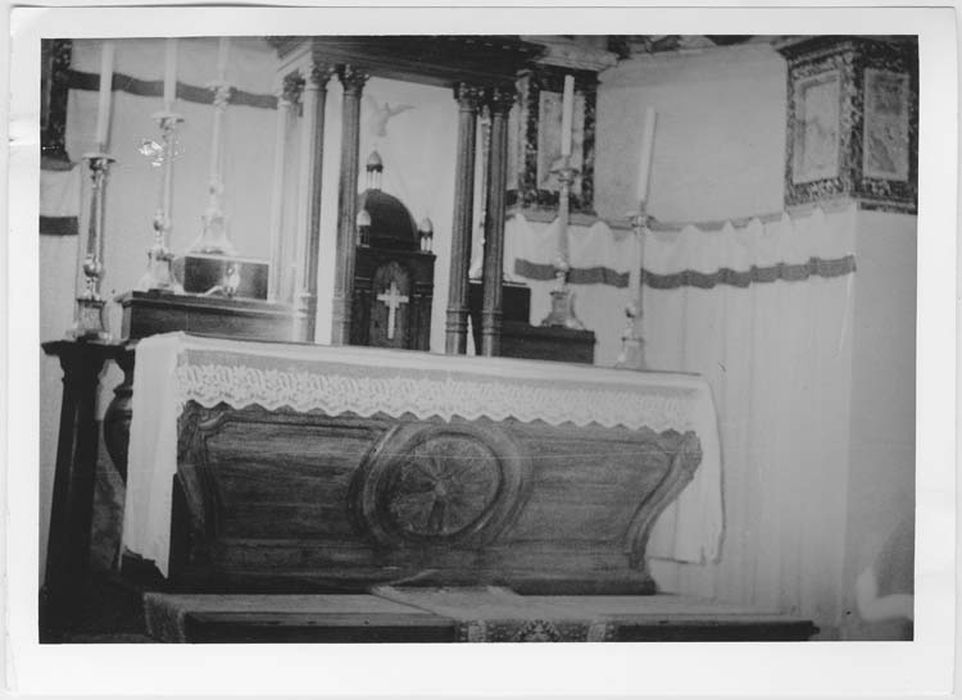 autel (maître-autel) et ciborium