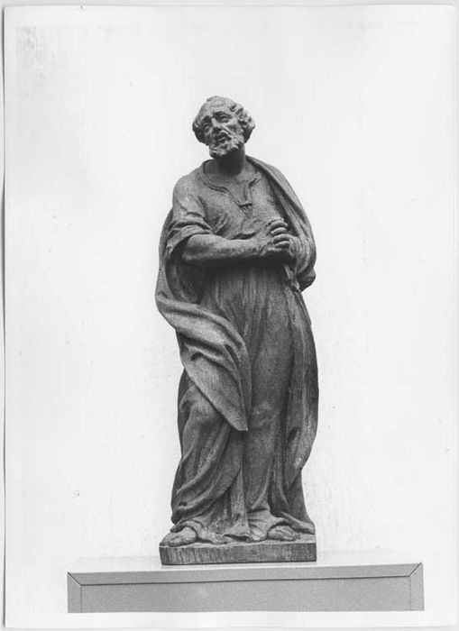 statue (statuette) du retable du choeur : saint Pierre