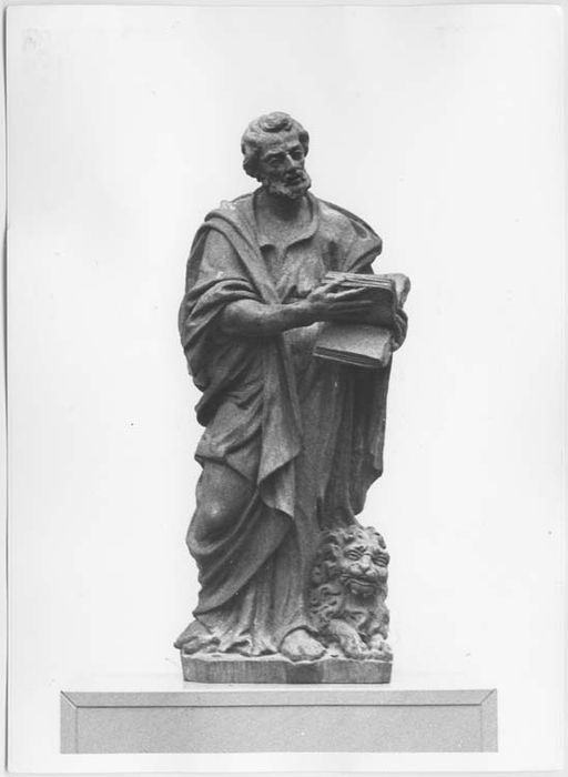 statue (statuette) du retable du choeur : saint Marc