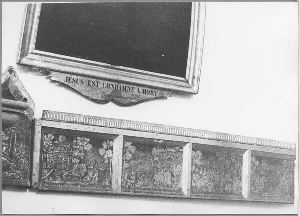 dix tableaux (panneaux peints) : Vie de saint Basle - © Ministère de la Culture (France), Médiathèque du patrimoine et de la photographie, diffusion RMN-GP