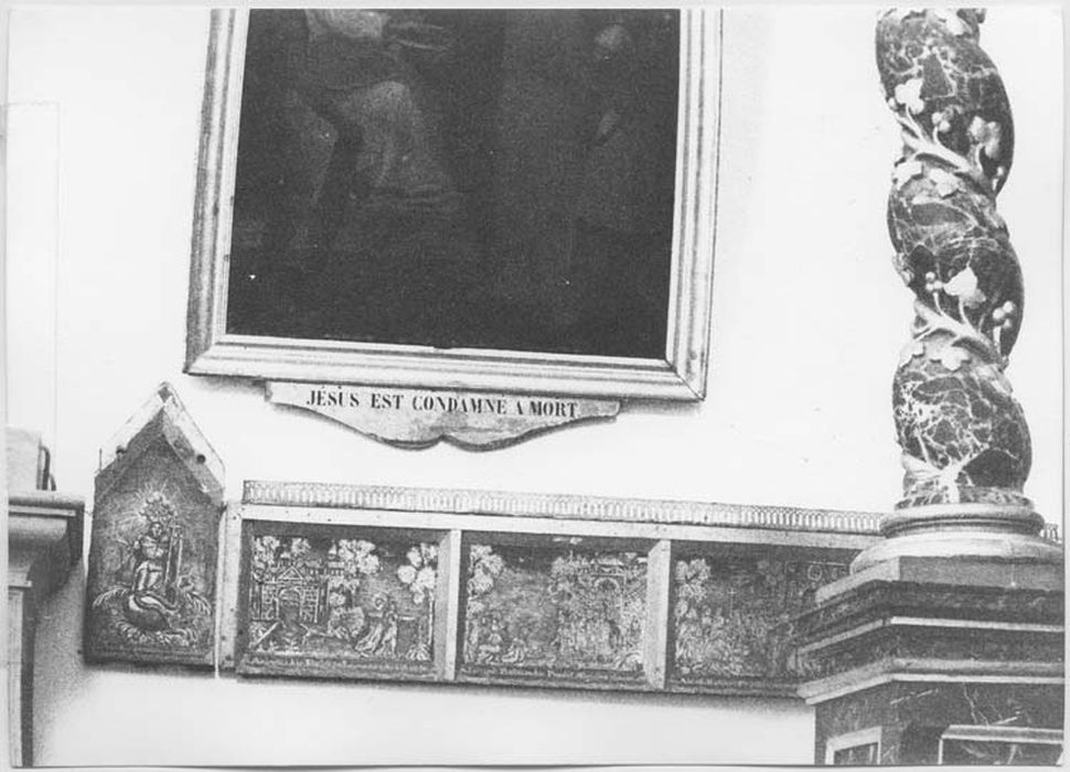 dix tableaux (panneaux peints) : Vie de saint Basle - © Ministère de la Culture (France), Médiathèque du patrimoine et de la photographie, diffusion RMN-GP