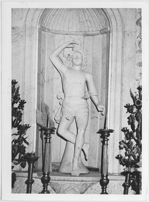 statue : Saint Sébastien