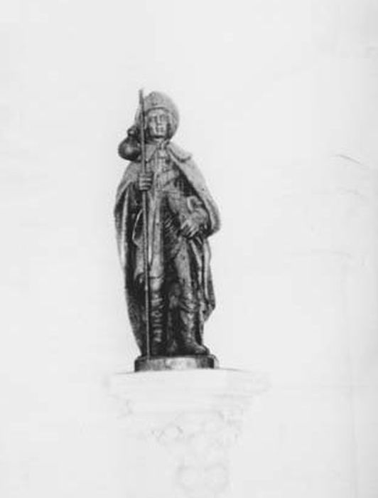 statue : Saint Roch