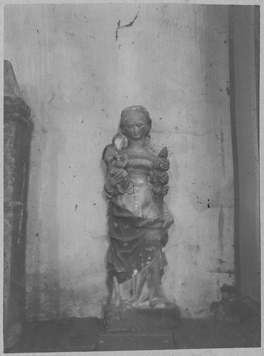 Statuette : Vierge à l'Enfant