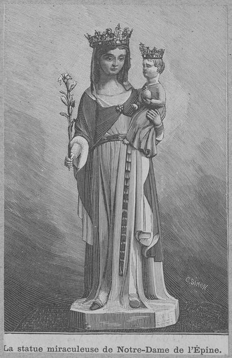 statuette : Vierge à l'Enfant